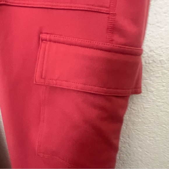 Red orange  Cargo Pants old navy medium petite - Picture 7 of 11